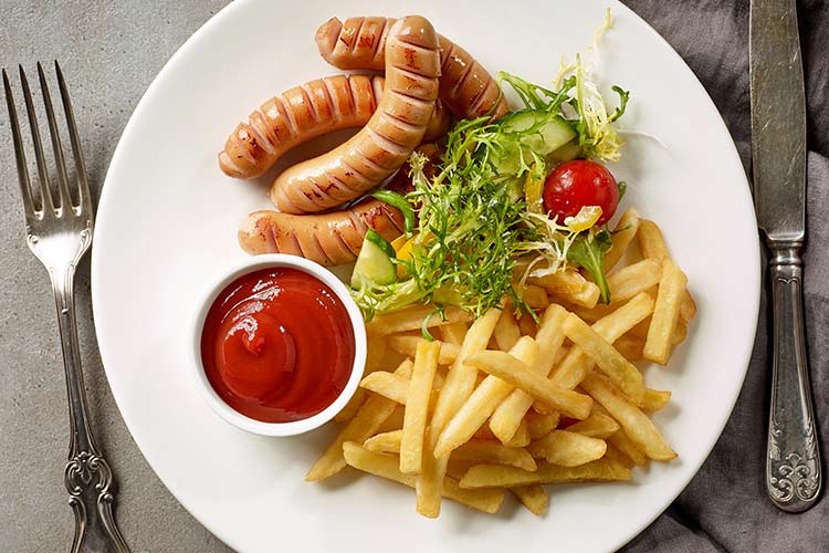 The Sun Takeaway Helensburgh Tender Kids Sausage